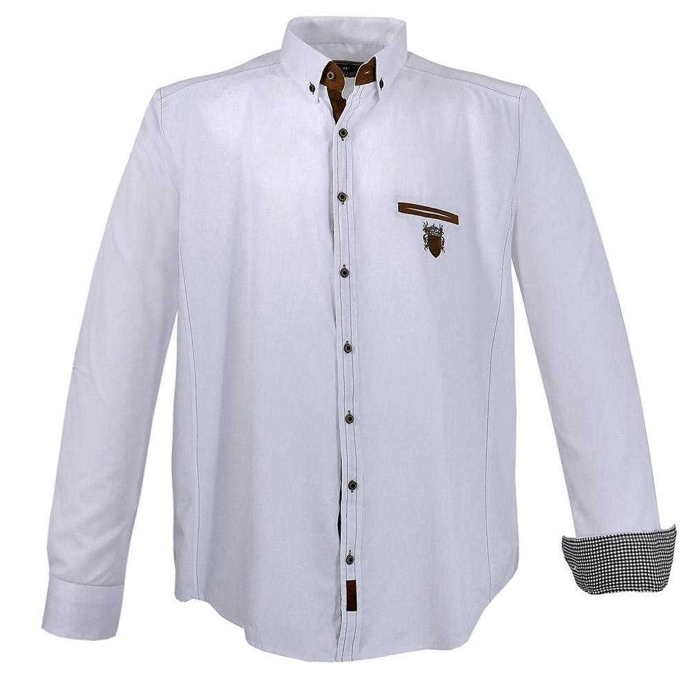 LAVECCHIA košile pánská 1980 nadměrná velikost 4XL, bílá