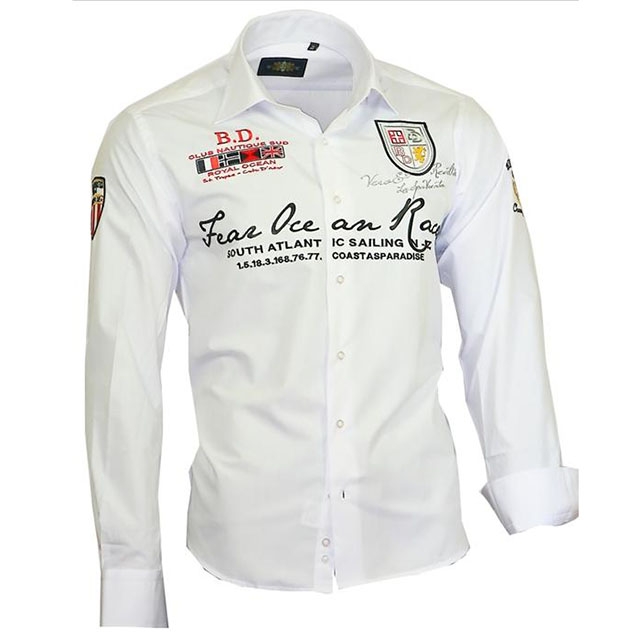 BINDER DE LUXE košile pánská 80502 dlouhý rukáv 3XL, bílá