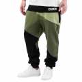 Dangerous DNGRS nohavice pánske Locotay Sweatpants Olive/Black tepláky