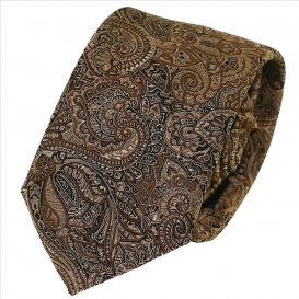 Binder de Luxe kravata 100% hedvábí vzor