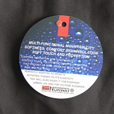 GEOGRAPHICAL NORWAY bunda pánska TECHNO softshell
