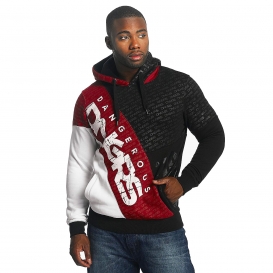 Dangerous DNGRS mikina pánská Hoodie DNGRS Hoody in red
