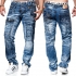 KOSMO LUPO kalhoty pánské KM020 jeans džíny