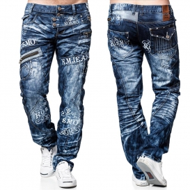 KOSMO LUPO kalhoty pánské KM051 jeans džíny