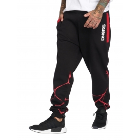 Dangerous DNGRS kalhoty pánské Sweat Pant Comb in black tepláky
