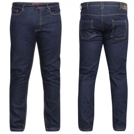 D555 kalhoty pánské CEDRIC L:32 Tapered Fit Stretch nadměrné velikosti
