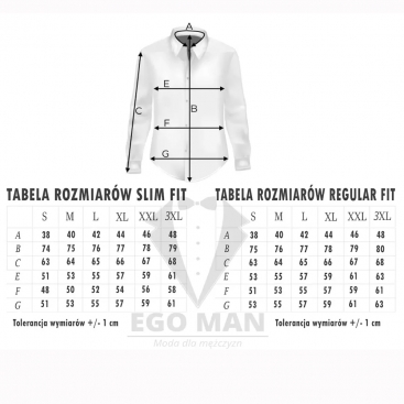 EGO MAN košile pánská EGR-028-2 regular fit