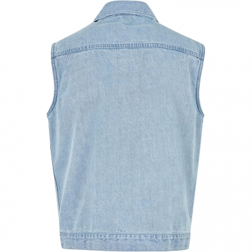 URBAN CLASSIC vesta pánská TB514 jeans denim