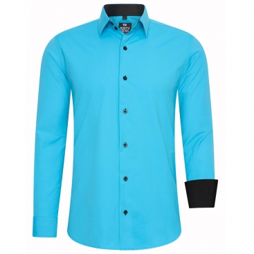 RUSTY NEAL košeľa pánska R-44 dlhý rukáv slim fit