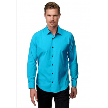 RUSTY NEAL košile pánská R-44 dlouhý rukáv slim fit