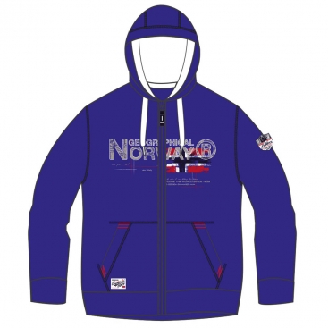 GEOGRAPHICAL NORWAY mikina pánská GISLAND MEN 100