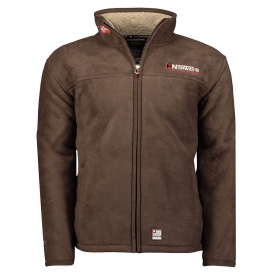 GEOGRAPHICAL NORWAY mikina pánská UBOLT s kožíškem