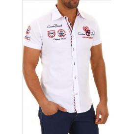 CARISMA košile pánská 9002 krátký rukáv slim fit