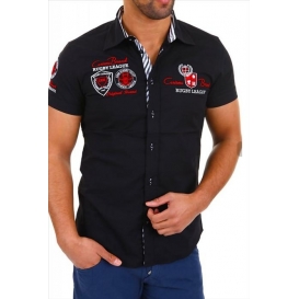 CARISMA košile pánská 9002 krátký rukáv slim fit
