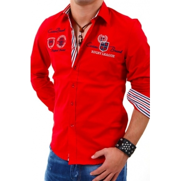 CARISMA košile pánská 8004 dlouhý rukáv slim fit