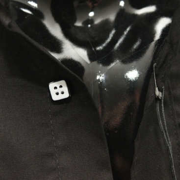 CARISMA košile pánská 9023 krátký rukáv slim fit černá