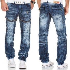 KOSMO LUPO kalhoty pánské KM132 jeans džíny